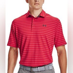 Under Armour Men's Playoff Polo Tour Striped